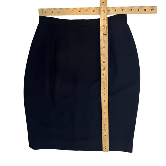 BADGLEY MISCHKA STUDIO Navy Pencil Skirt SZ 4 - Picture 5 of 13